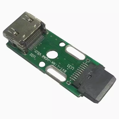 塑料公对母HDMI适配器